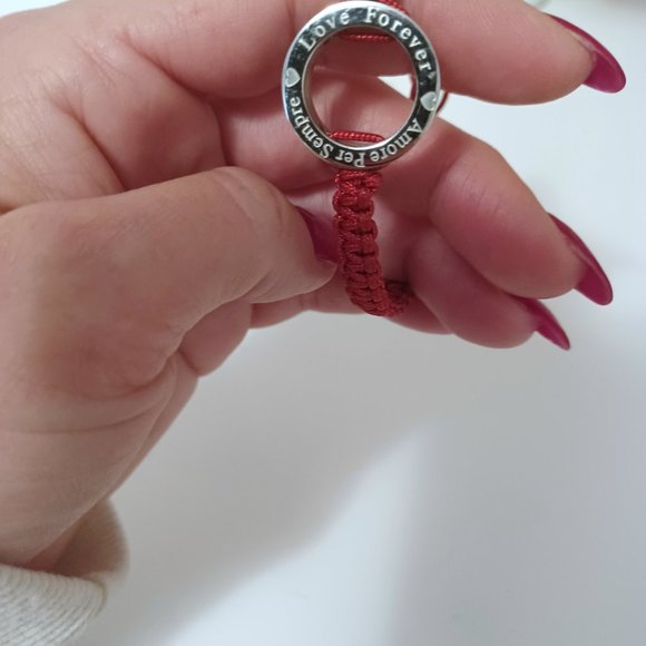 One of a Kind ITALIAN LOVE AMORE Bracelet from Europe - Picture 2 of 3